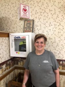 Wall Mounted AED