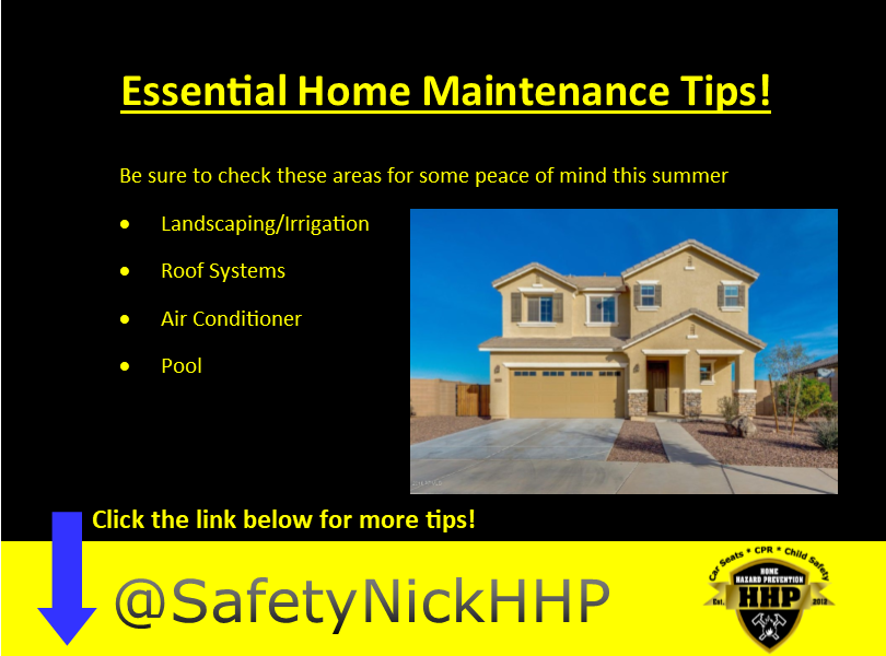 Summertime Home Maintenance Tips