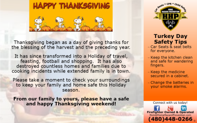 Turkey Day Travel & Safety Tips
